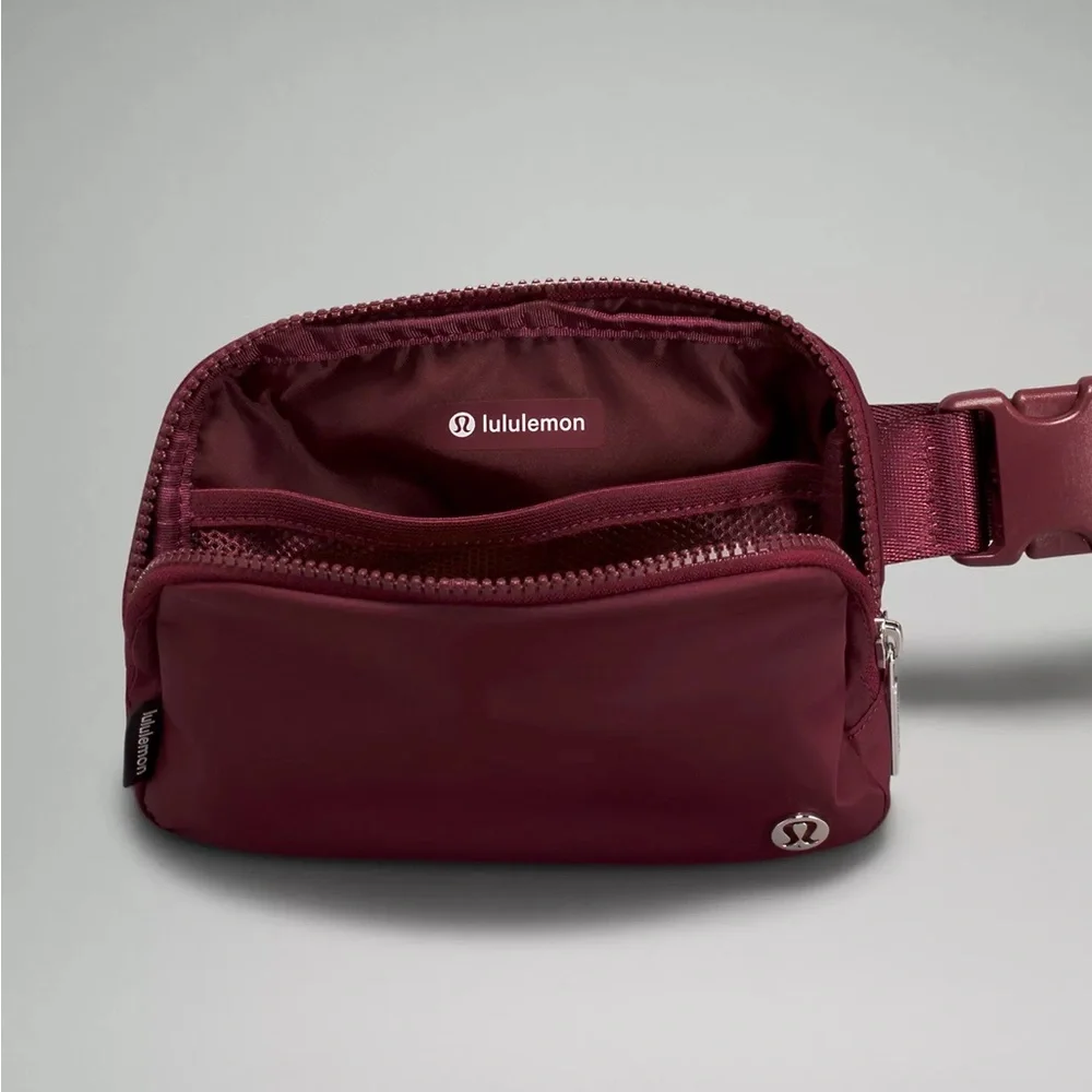 lululemon Everywhere Belt Bag Red Merlot - Picture 3 of 7
